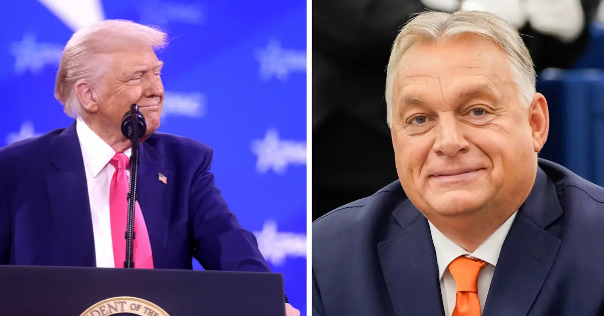 Foto: US-Präsident Donald Trump, Ungarns Ministerpräsident Viktor Orbán. (Quelle: Wikipedia)