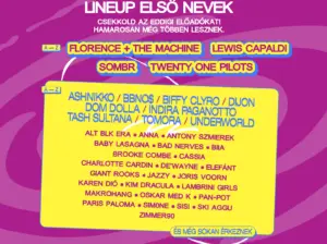 Erstes Lineup des Sziget 2026