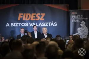 Viktor Orbán im Wahlkampf