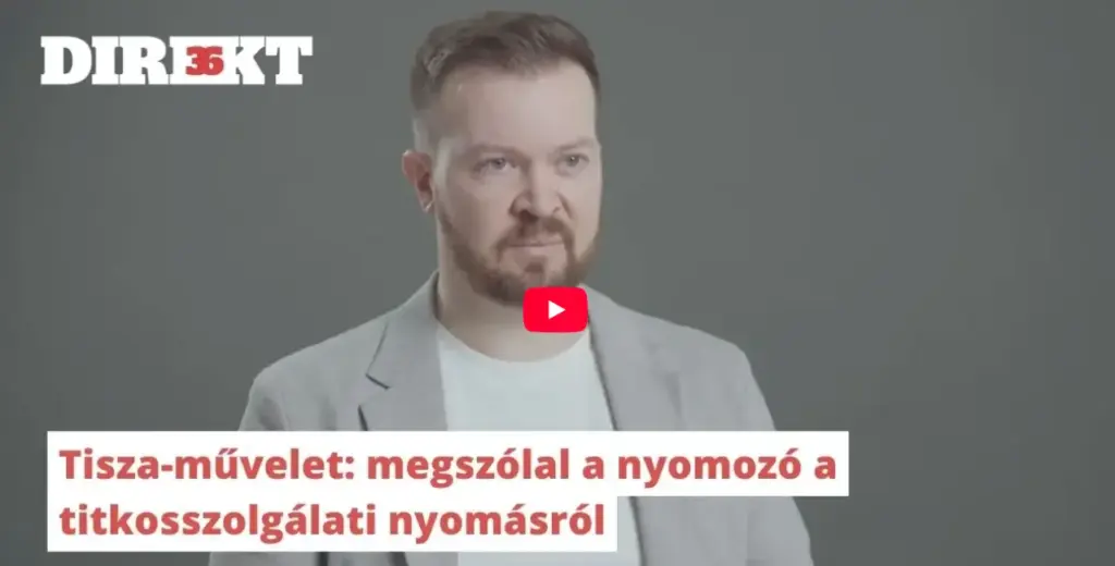 Bence Szabó. Direkt36 (Youtube)