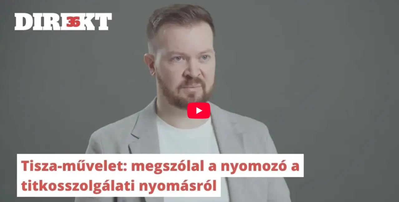 Bence Szabó. Direkt36 (Youtube)