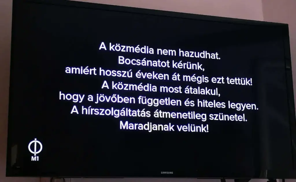 Entschuldigung von M1 für die Propaganda der vergangene Jahre