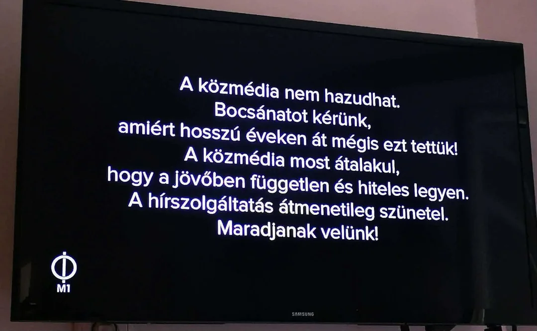 Entschuldigung von M1 für die Propaganda der vergangene Jahre