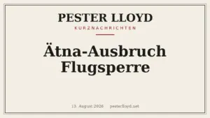 Ätna-Ausbruch legt sizilianischen Flugverkehr lahm