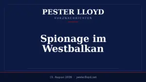 Kosovo verhaftet mutmaßlichen serbischen Spion – Spannungen im Westbalkan