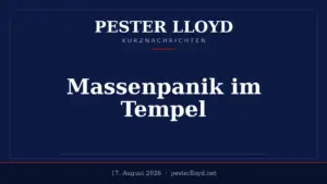 Massenpanik im indischen Tempel - Mindestens sieben Tote