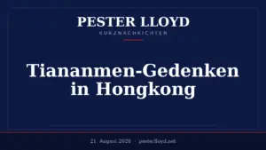Haft für Mahnwachen - Hongkong verurteilt Teilnehmer an Tiananmen-Gedenken