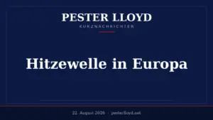 Hitzewelle fordert Tausende Todesopfer in Europa - Klimawandel im Fokus