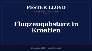 Deutsches Kleinflugzeug stürzt in Kroatien ab - Zwei Todesopfer