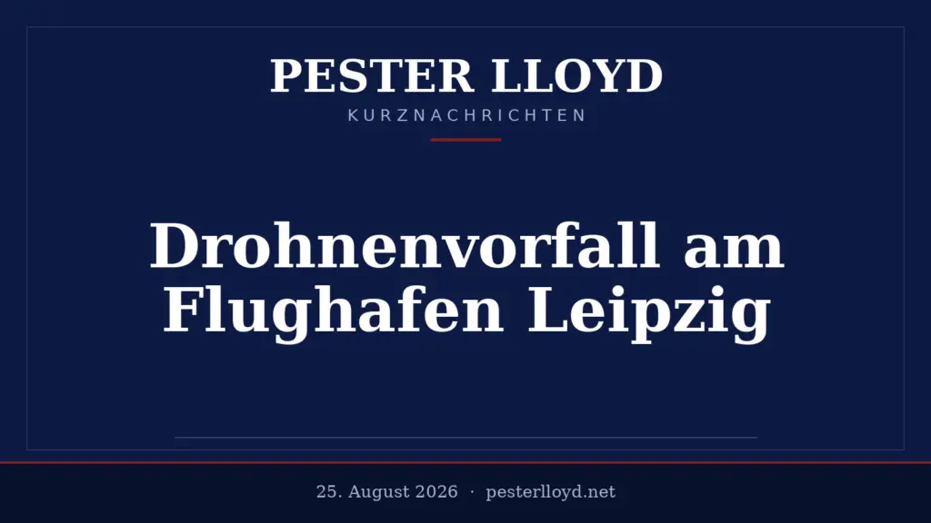 Leipziger Flughafen von Drohnenvorfällen erschüttert - Sicherheitslücken aufgedeckt