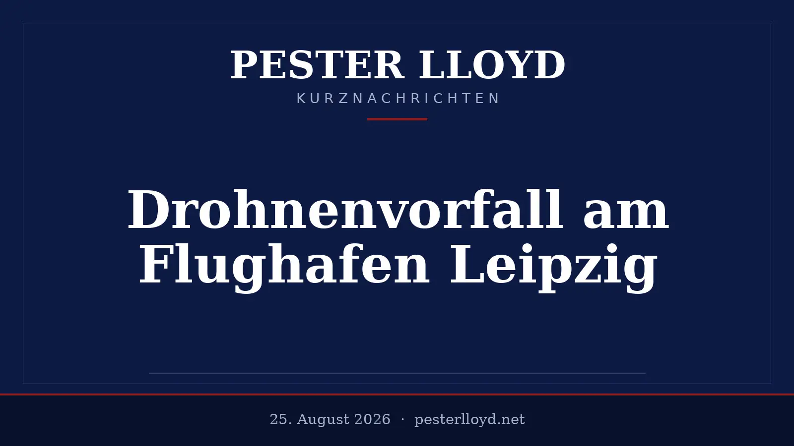 Leipziger Flughafen von Drohnenvorfällen erschüttert - Sicherheitslücken aufgedeckt