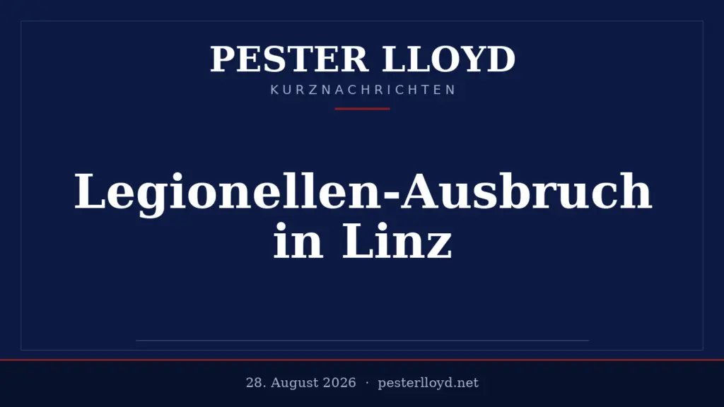 Legionellen-Ausbruch in Linz sorgt für Unruhe - Weiterer Kühlturm betroffen