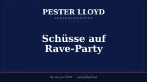 Schüsse bei Rave-Party in der Schweiz - Ein Todesopfer und mehrere Verletzte