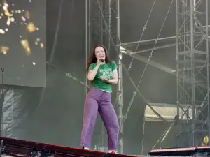 Besucher des Sziget Festivals 2026 in Budapest