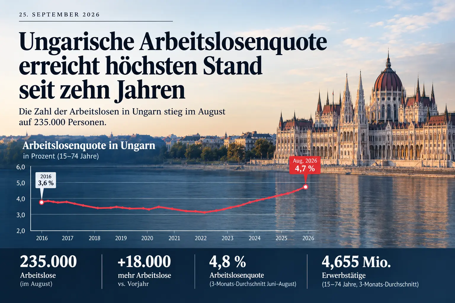 Arbeitslose Ungarn 2026