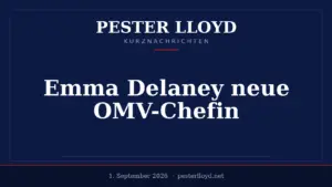 Emma Delaney übernimmt Leitung der OMV - Erste Frau an der Spitze