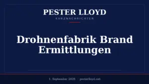 Polnische Ermittlungen nach Brand in Drohnenfabrik