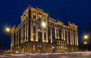 Hauptgebäude der Magyar Nemzeti Bank in Budapest