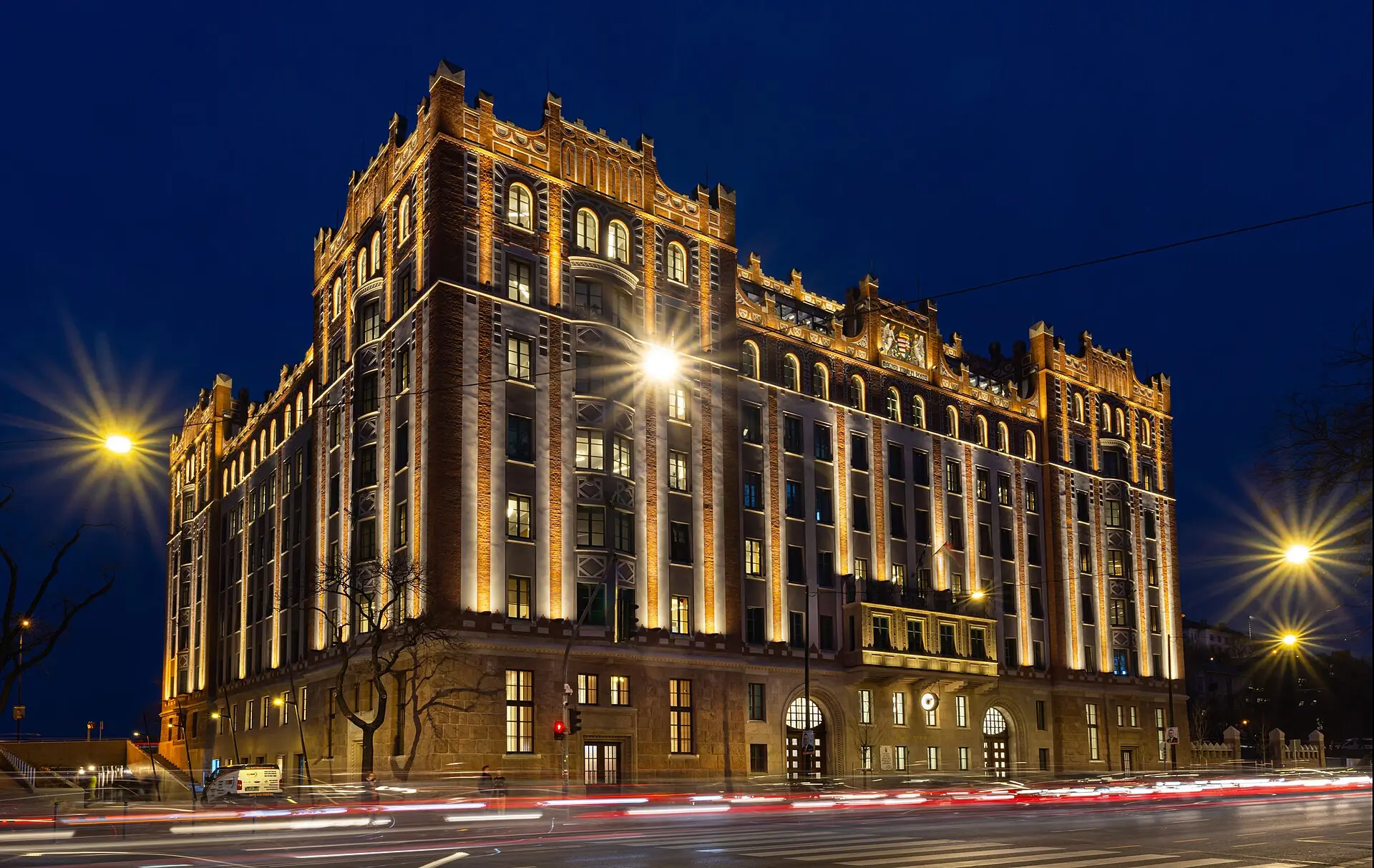 Hauptgebäude der Magyar Nemzeti Bank in Budapest