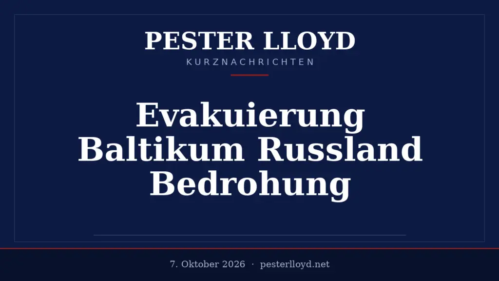 Evakuierungspläne für Baltikum bei Kriegsgefahr - Polen und Litauen bereiten sich vor