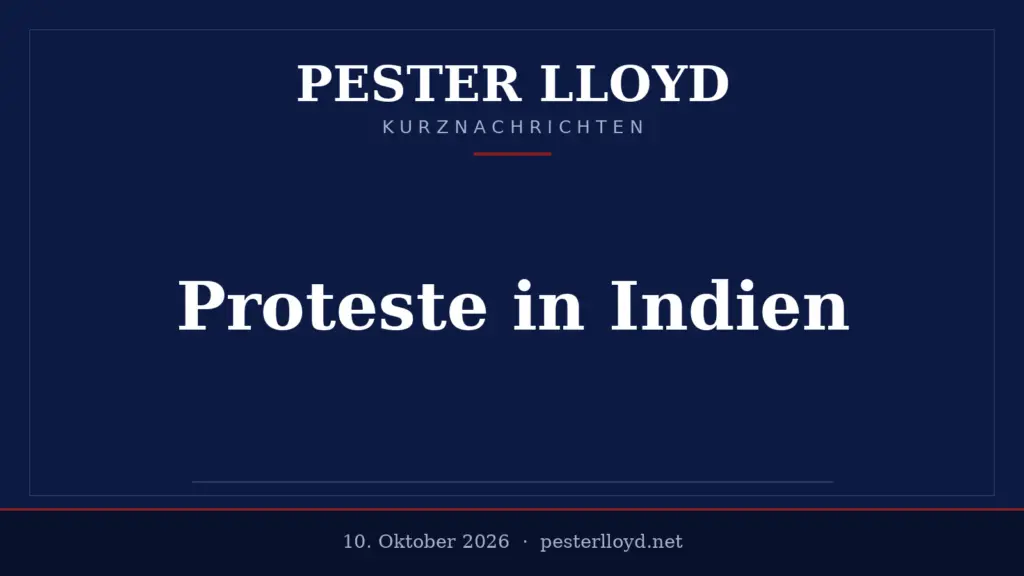 Festnahme des „Kakerlaken“-Bewegungsgründers heizt Proteste in Indien an