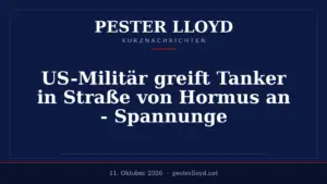US-Militär greift Tanker in Straße von Hormus an - Spannungen steigen