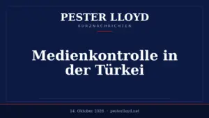 Türkei: Polizeiaktion gegen oppositionellen TV-Sender