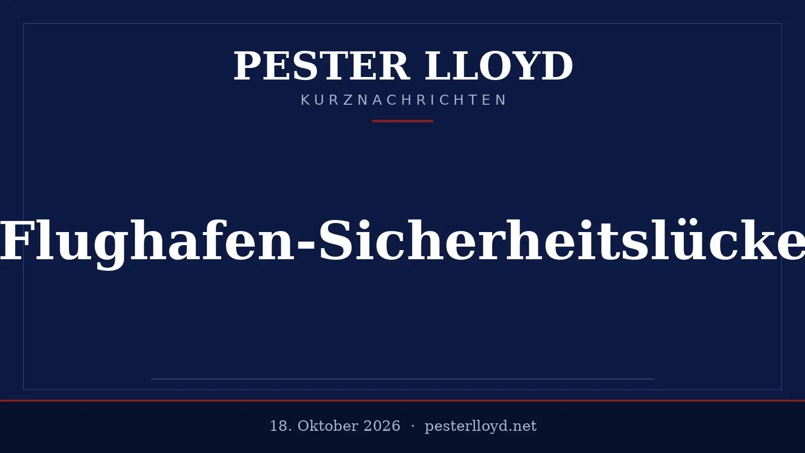 Löcher im Sicherheitszaun - Leipziger Flughafen erneut im Visier
