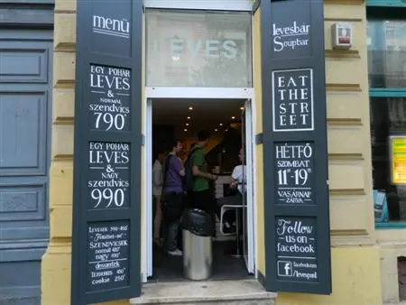 Suppe und Punkt: Restauranttipp: Fastfood für Suppengourmets in Budapest